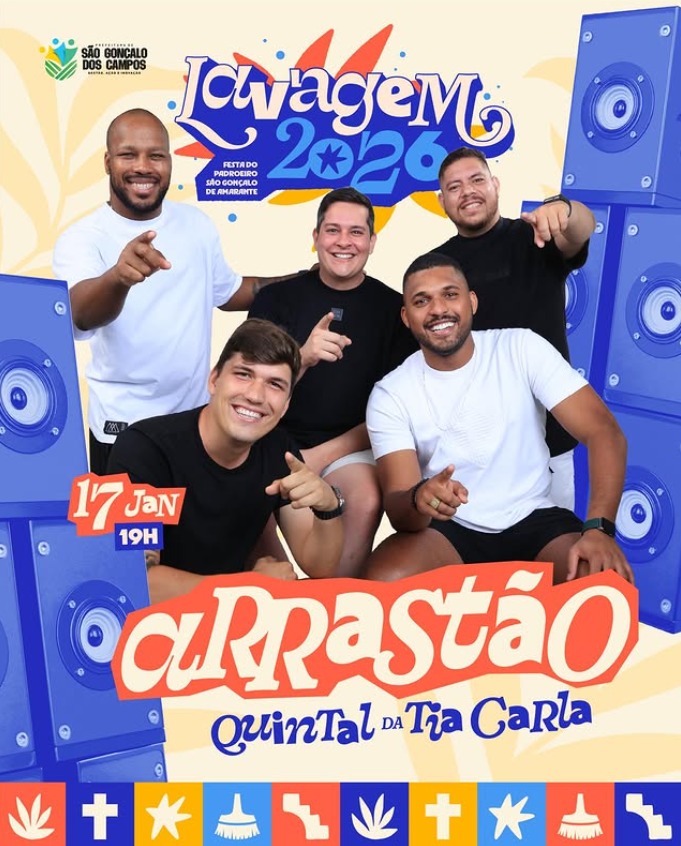 São Gonçalo dos Campos se prepara para a tradicional Lavagem em janeiro com programação religiosa e shows