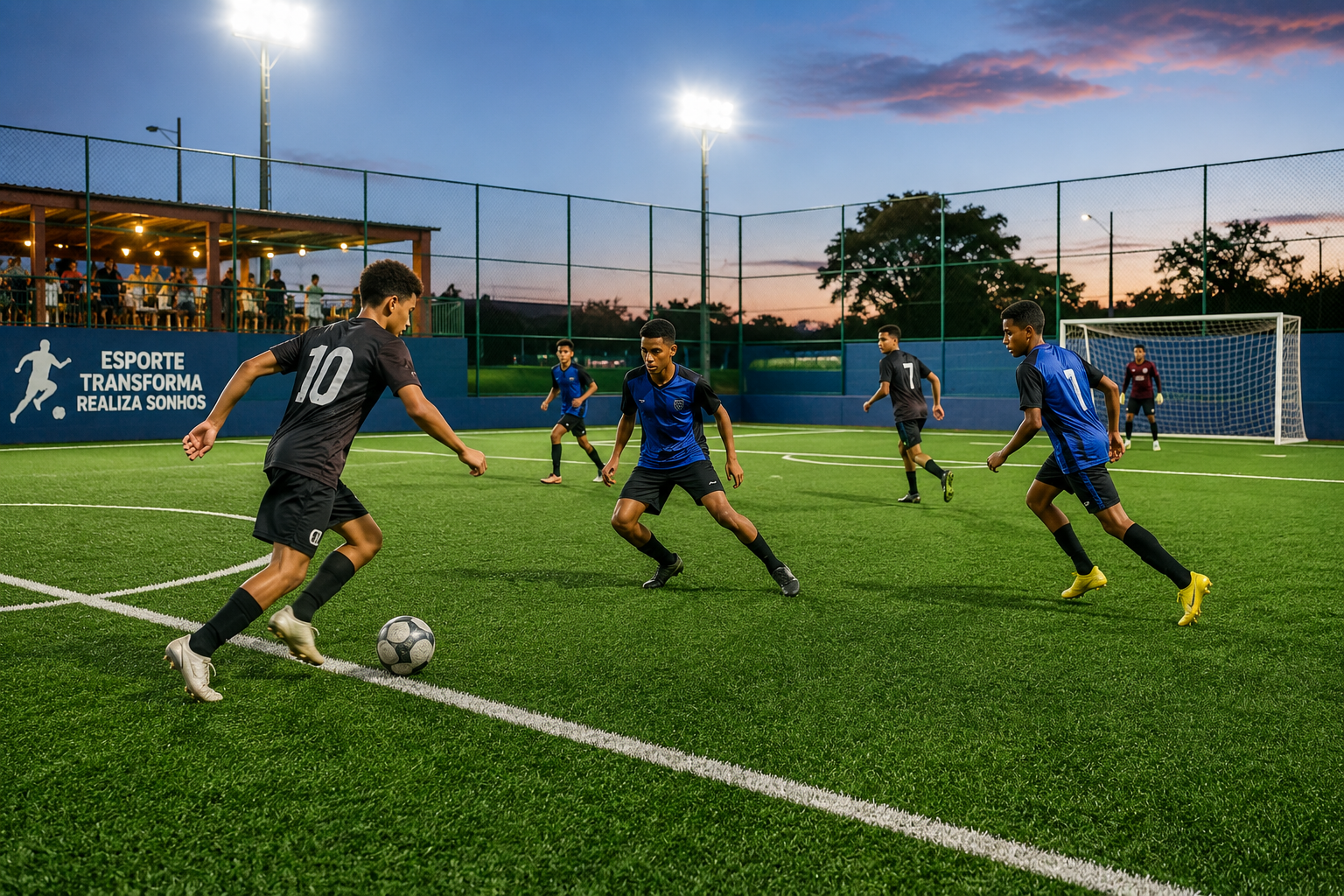 Prefeito anuncia investimento de R$ 1,2 milhão na revitalização do campo de futebol da Tapera